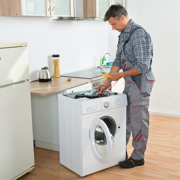 can you walk me through the steps of troubleshooting my washer issue in Mapleton Iowa